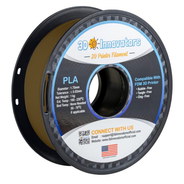 Real Bronze PLA Filament - 1.75 mm