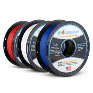 Red, White, & Blue Promo Pack PLA Filament - 1.75 mm