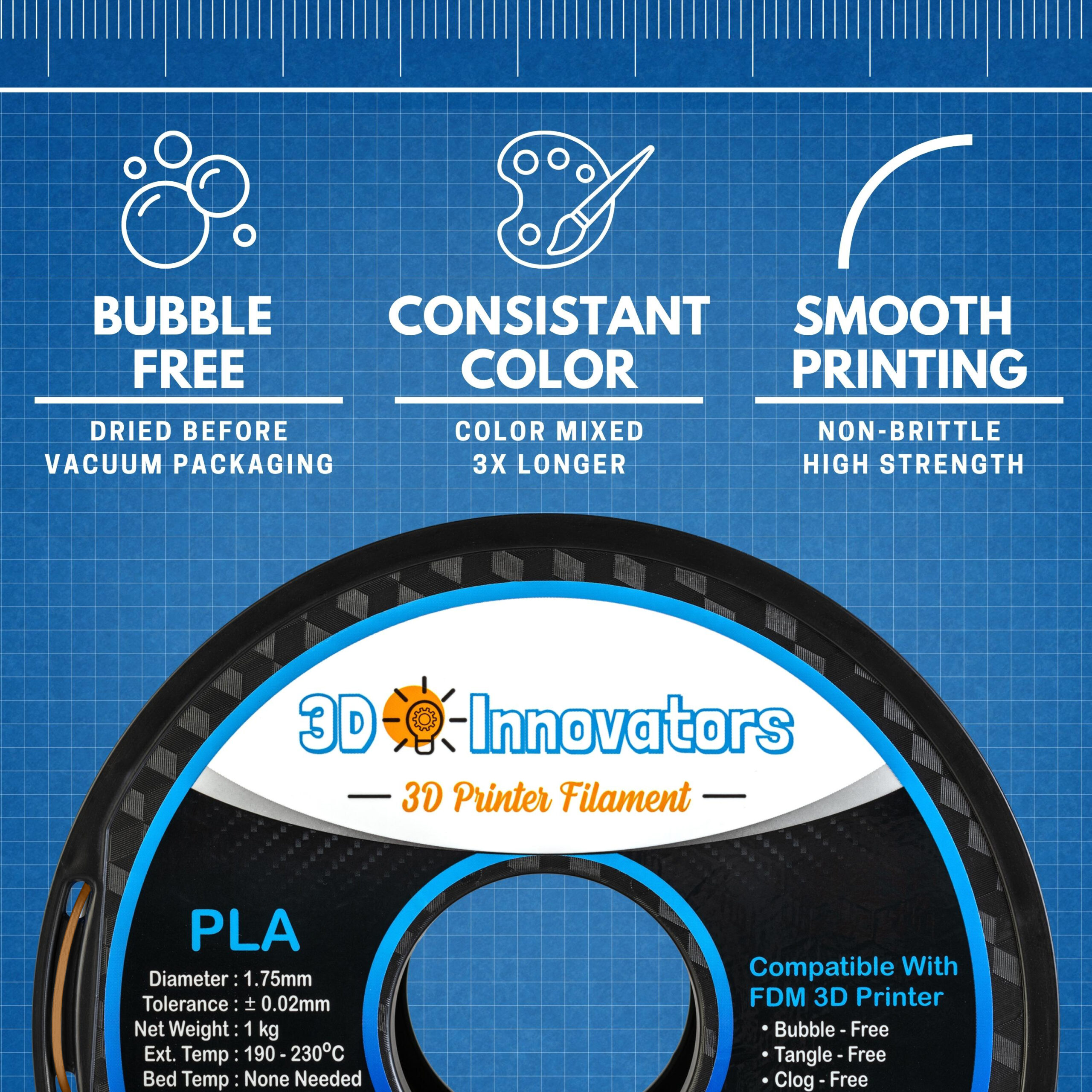 Real Copper PLA Filament - 1.75 mm - Image 2